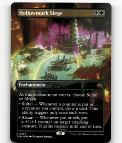 MTG - Hollowmurk Siege (Borderless) #387 - Tarkir: Dragonstorm - Image 1