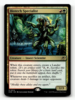 MTG - Biotech Specialist #214 - Edge of Eternities - Image 1