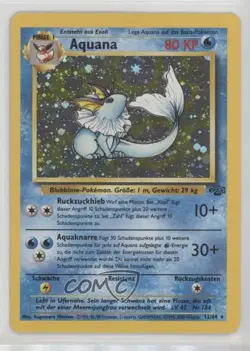 Vaporeon Holo German Pokemon Jungle #12 1999 - Image 1