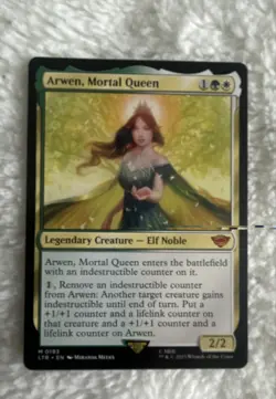 MTG: Arwen, Mortal Queen Universes Beyond: The Lord of the Rings: Regular - Image 1