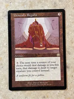 MTG LP General's Regalia [Mercadian Masques] - Image 1