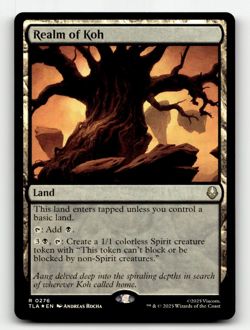 FOIL - MTG - Realm of Koh #276 - Avatar: The Last Airbender - Image 1