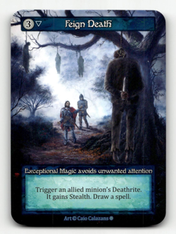 Sorcery: Contested Realm Feign Death (Exceptional) - Gothic - Image 1
