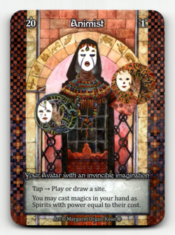 Sorcery: Contested Realm Animist (Avatar) - Gothic - Image 1