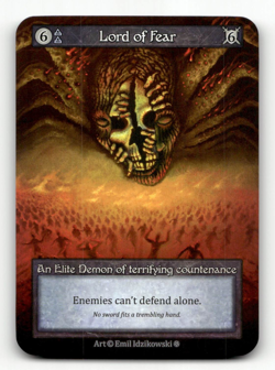 Sorcery: Contested Realm Lord of Fear (Elite) - Gothic - Image 1