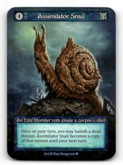 Sorcery: Contested Realm Assimilator Snail (Elite) - Gothic - Image 1