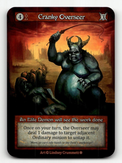 Sorcery: Contested Realm Cranky Overseer (Elite) - Gothic - Image 1