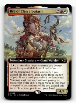 MTG - Bre of Clan Stoutarm (Extended Art) #369 (R) - Lorwyn Eclipsed - Image 1