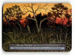 Sorcery: Contested Realm Dread Thicket (Elite) - Gothic - Image 1