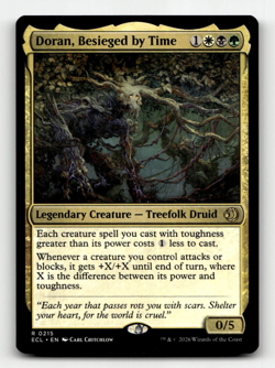 MTG - Doran, Besieged by Time #215 (R) - Lorwyn Eclipsed - Image 1