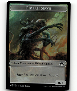 MTG Eldrazi Spawn Copy Double-Sided Token - Modern Horizons 3 - Image 1