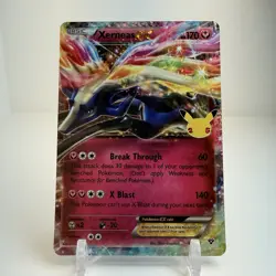 Pokemon TCG Xerneas EX Celebrations Holo Ultra Rare Card 97/146 - Image 2