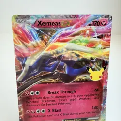 Pokemon TCG Xerneas EX Celebrations Holo Ultra Rare Card 97/146 - Image 3