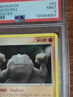 PSA 9 Ditto [Geodude] #62 Delta Species Regular Pokemon Card - Image 4