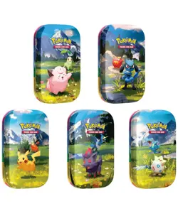 Pokemon TCG Ascended Heroes Mini Tins x5 –Full Art Set – New & Sealed ✅ - Image 1