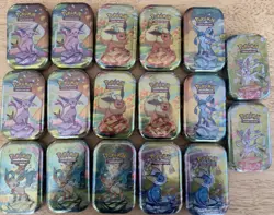 Pokemon TCG: Prismatic Evolutions Mini Tin! One Random Sealed Tin w/ 2 Packs! - Image 1