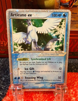 Pokemon TCG Articuno EX Holo Black Star Promo #032 2005 - MP - Image 1