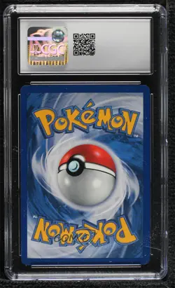 Team Rocket's Meowth Pokemon WOTC Black Star CGC 8 1999 - Image 2