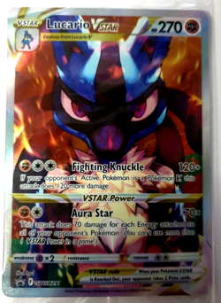 Lucario VSTAR - Pokemon Sword & Shield - Black Star Promo - Sealed NM SWSH291 - Image 1