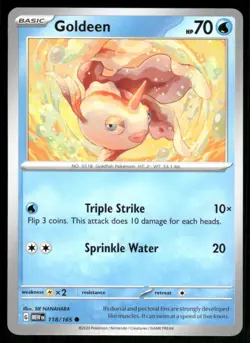 Pokemon TCG Pokemon Goldeen Goldeen Common Regular - Image 1