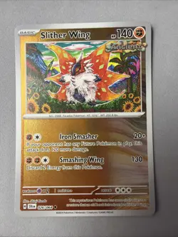 Pokemon TCG * SV Shroulded Fable * 26/64 Slither Wing REVERSE HOLO U * FRESH PK - Image 1
