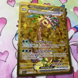 Pokemon TCG Alolan Exeggutor EX (248/191) Hyper Rare Full Art Surging Sparks NM - Image 3
