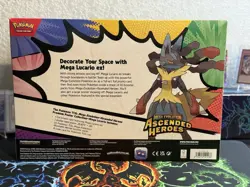 Pokemon TCG - Ascended Heroes - Mega Lucario Premium Poster Collection (SEALED) - Image 2