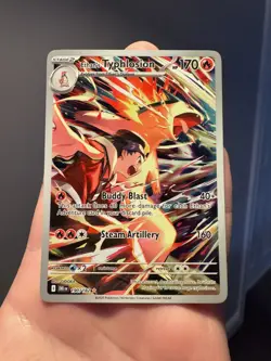 Pokemon TCG Ethan’s Typhlosion 190/182 Destined Rivals Illustration Rare NM/M - Image 1
