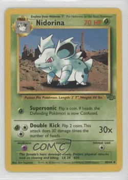 Nidorina Pokemon Jungle #40 1999 READ - Image 1