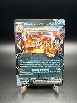Pokemon TCG Charizard EX 196 Sv: Scarlet & Violet Promo Holo 330HP English - Image 1