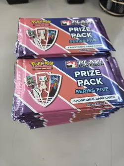50x Play! Pokemon Prize Pack Series Five, New/Sealed - Image 1