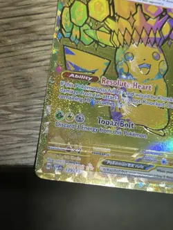 Pokemon Prismatic Evolutions Pikachu Ex Hyper Rare Error CGC 9 - Image 4