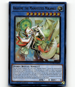 Yugioh - Arahime the Manifested Mikanko - Duelist Nexus - Ultra Rare - Image 1