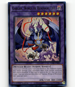 Yugioh Garura, Wings of Resonant Life (UR) - 25th Anniv. Rarity Coll. 2 - Image 1