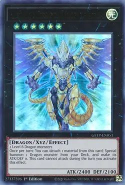 Hieratic Dragon King of Atum - GFTP-EN051 - Ultra Rare - 1st Edition - Lightly P - Image 1