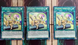 Yugioh! - Synchro Overtake - DAMA-EN067 - Secret Rare - 1st Ed X3!! - Image 1