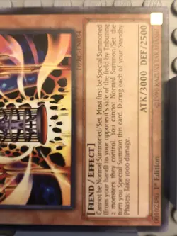 Yu-Gi-Oh! TCG Lava Golem Duelist Pack:Battle City Dpbc-en034 1st Edition Rare Mi - Image 3