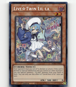 Yugioh LiveTwin Lil-la (Secret Rare) - Quarter Century Stampede - Image 1