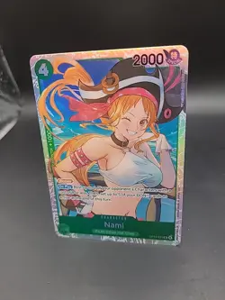 Nami OP14-031 SR OP14 The Azure Sea's Seven One Piece - Image 3