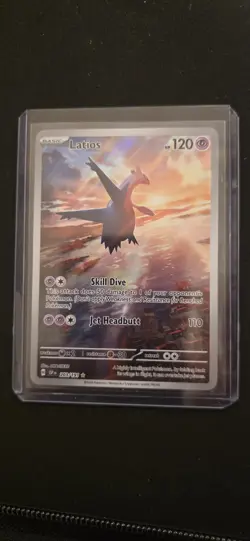 Pokemon Latios TCG Holo Card 203/191 Sv08: Surging Sparks - Image 3