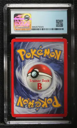 Water Energy Trainer Decks Pokemon Base Set CGC 6.5 1999 - Image 2
