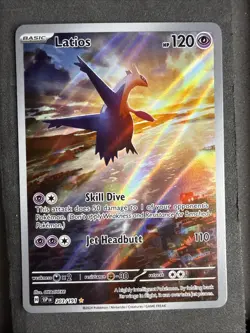 Pokemon Latios TCG Card 203/191 Sv08 Surging Sparks Holo, Mint/Near Mint - Image 3