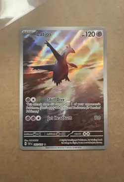 Pokemon TCG Latios Card 203/191 Sv08 Surging Sparks Holo, M/Nm Condition - Image 1
