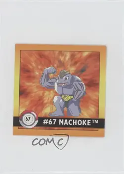 Machoke Artbox Pokemon Stickers Series 1 #67 1999 - Image 1