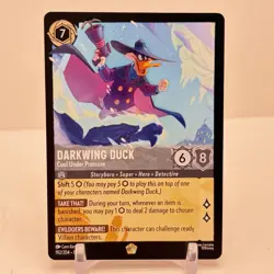 Disney Lorcana Winterspell Darkwing Duck Cool Under Pressure 192/204 NM - Image 1