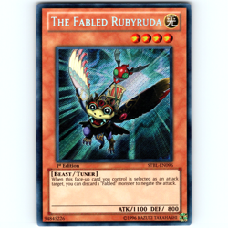 Yugioh The Fabled Rubyruda STBL-EN096 1st Edition Secret Rare Holo - NM 💎 - Image 1