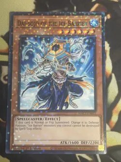 Yugioh: Dai-Sojo Of The Ice Barrier - HAC1-EN033 - Duel Terminal 1st Edition LP - Image 1