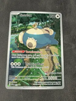 Snorlax Promo 051 Pokemon Center NM - Image 1