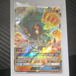 Pokemon Marshadow GX 80/147 Sm-Burning Shadows Ultra Rare Full Art Holo GX - Image 1