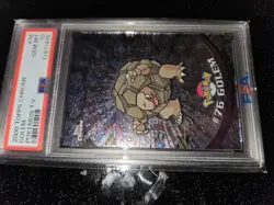 Pokemon Golem PSA 10 Topps Chrome - Image 4